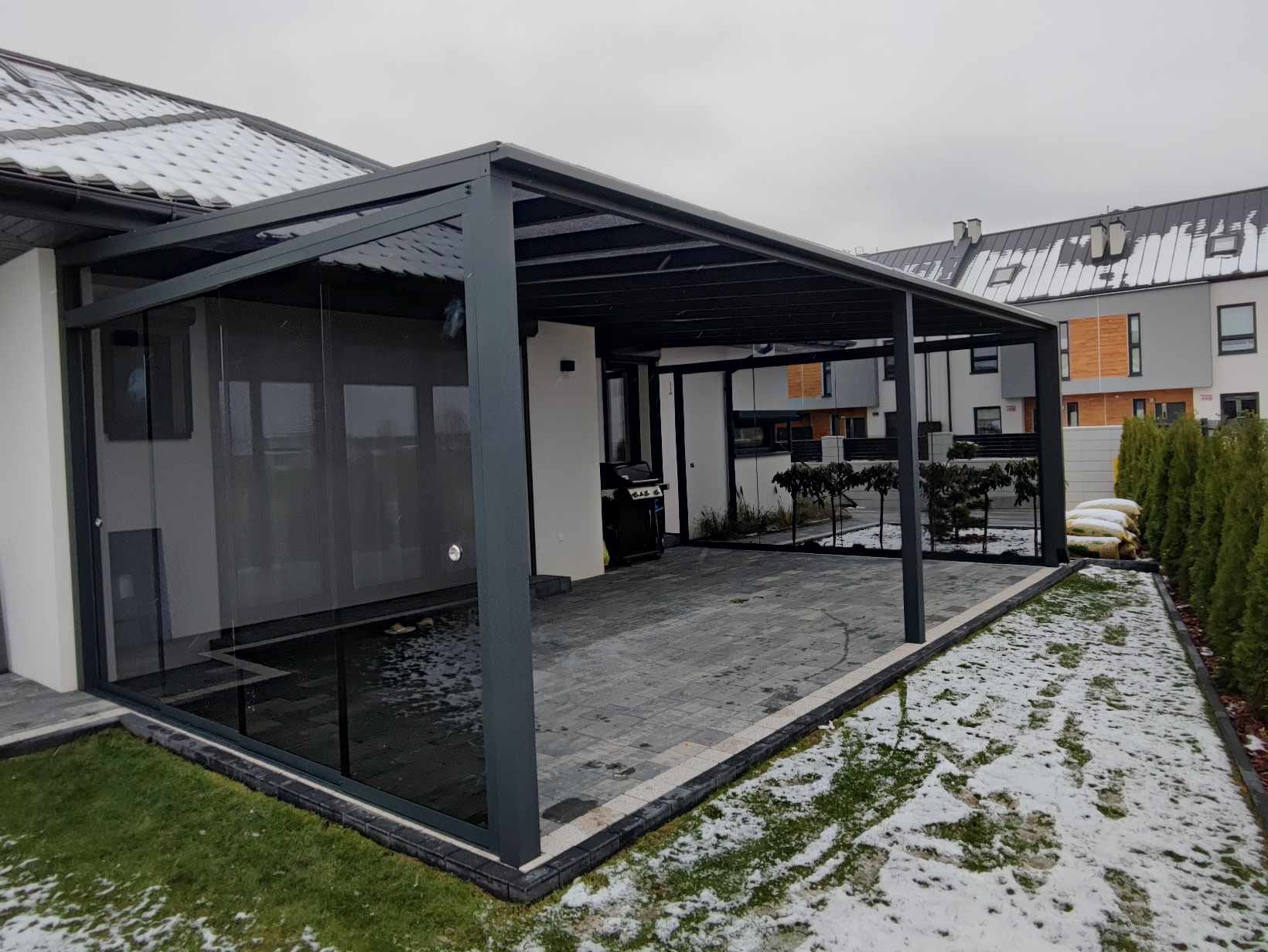 Carport – nowoczesna wiata garażowa UNIMAX